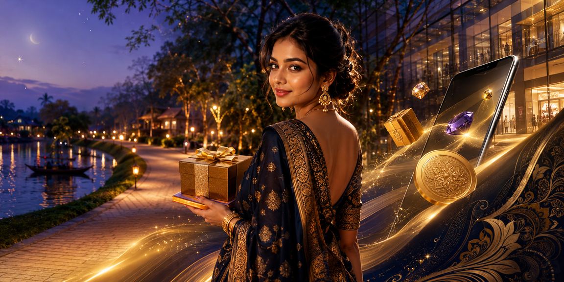 রংপুরের ভিআইপি বোনাস বিজয়ী মোবাইলে পুরস্কার চেক করছেন